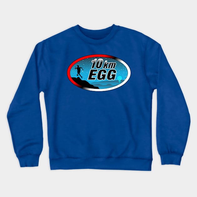 10km Egg Crewneck Sweatshirt by ikaszans